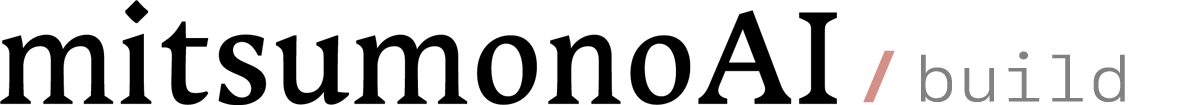 mitsumonoAI